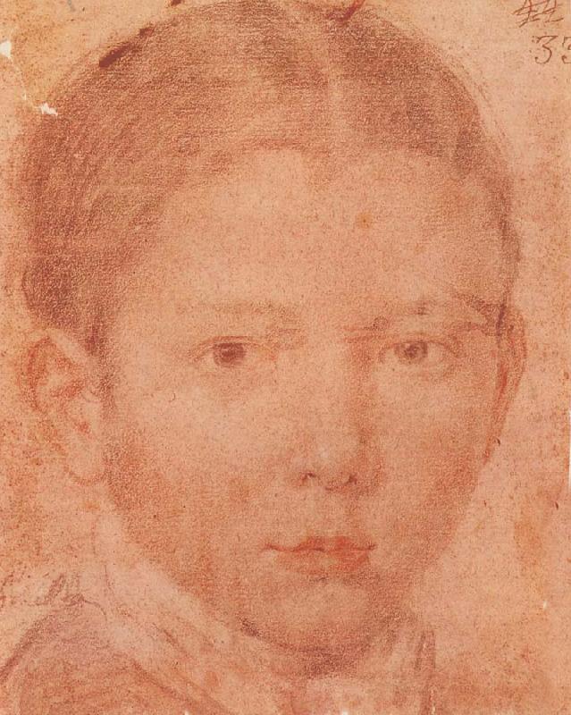 VELAZQUEZ, Diego Rodriguez de Silva y Head-Portrait of Young boy